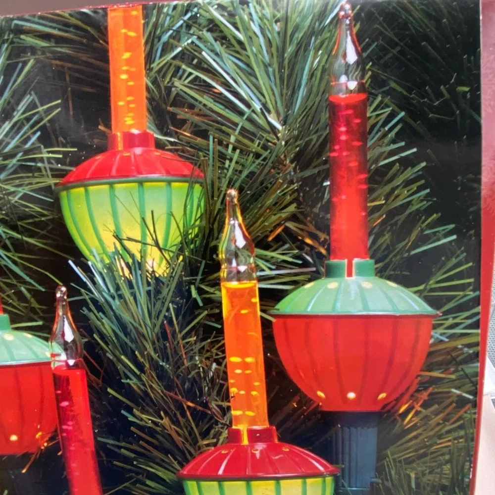 Vintage Christmas Bubble Lights
